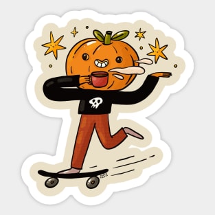 Mr Pumpkin Sticker